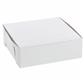 0957  9X9X3 WHITE BAKERY BOX 1PC L.C.  250/CS