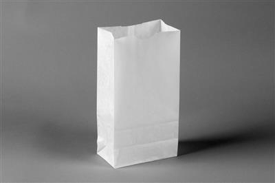 1413 - 4# WHITE WAXED BAKERY BAG 1000/CS 7X10 TIHI