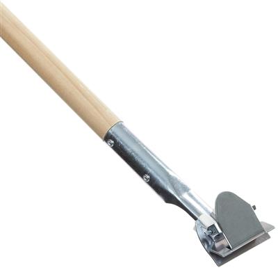 *DNO* ZEP 21560  WOOD CLIP-ON MOP HANDLE 1-1/8X60 LAQUERED  EACH