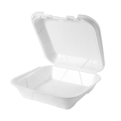 SN240-V (VENTED) MED SNAP-IT FOAM 8.25X8X3 HINGED CONTAINER  200/CS