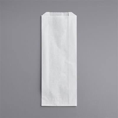 0608-30WC/A - 3X1-3/4X8-1/2 GREASE RESISTANT HOT DOG BAG WHITE 2000/CS