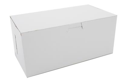 0949  9X5X4 WHITE BAKERY BOX 1PC L.C.  250/CS