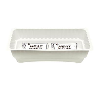 IHW11-10  LEOLIGHT WHITE INSTANT HOT SYSTEM FULL SIZE WITH HEATER PACKS 10 TRAYS, 20 PACKS