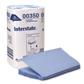 00350BOX - INTERSTATE BLUE 2-PLY WINDSHIELD TOWEL BAG IN BOX/CS