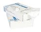 H8046AC - 40 X 46 - 40-45 GAL - 1.5MIL LLDPE CLEAR FLAT PACK CAN LINER- 100/CS