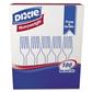 FH207 DIXIE HVY WGT PS GRAB-N-GO WHITE BOXED UNWRAPPED FORK 10BX@100  1000CS