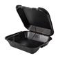 SN240-3L(BLK) MED SNAP-IT FOAM 8.25X8X3 HINGED CONTAINER  200/CS