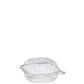 C57PST1   6" CLEARSEAL HINGED LID/CONTAINER 6X5.8X3  500CS