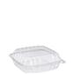 C90PST1    MEDIUM CLEARSEAL HINGED LID/CONTAINER  8.25 X 8.25 X 3  250CS