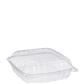 C95PST1    LARGE CLEAR HINGED CONTAINER 200CS 9x9.5x3
