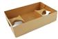 0120  4-CUP FOOD AND DRINK TRAY 10X6.5X2.5  250/CS