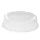 A12PETDM - 12" CLEAR CATERLINE DOME LID  25/cs