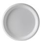 *DISCONTINUED* PS15W-0099  10.25 WHITE PLASTIC PLATE  500/CS